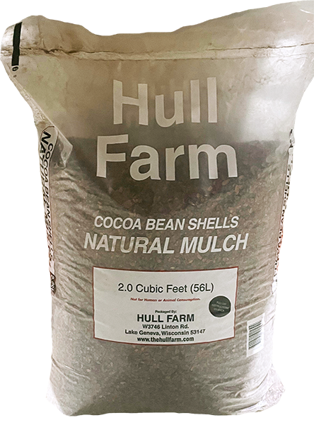 Cocoa Bean Mulch 2 cu. ft. Bag - 60 per pallet - Mulch Lock